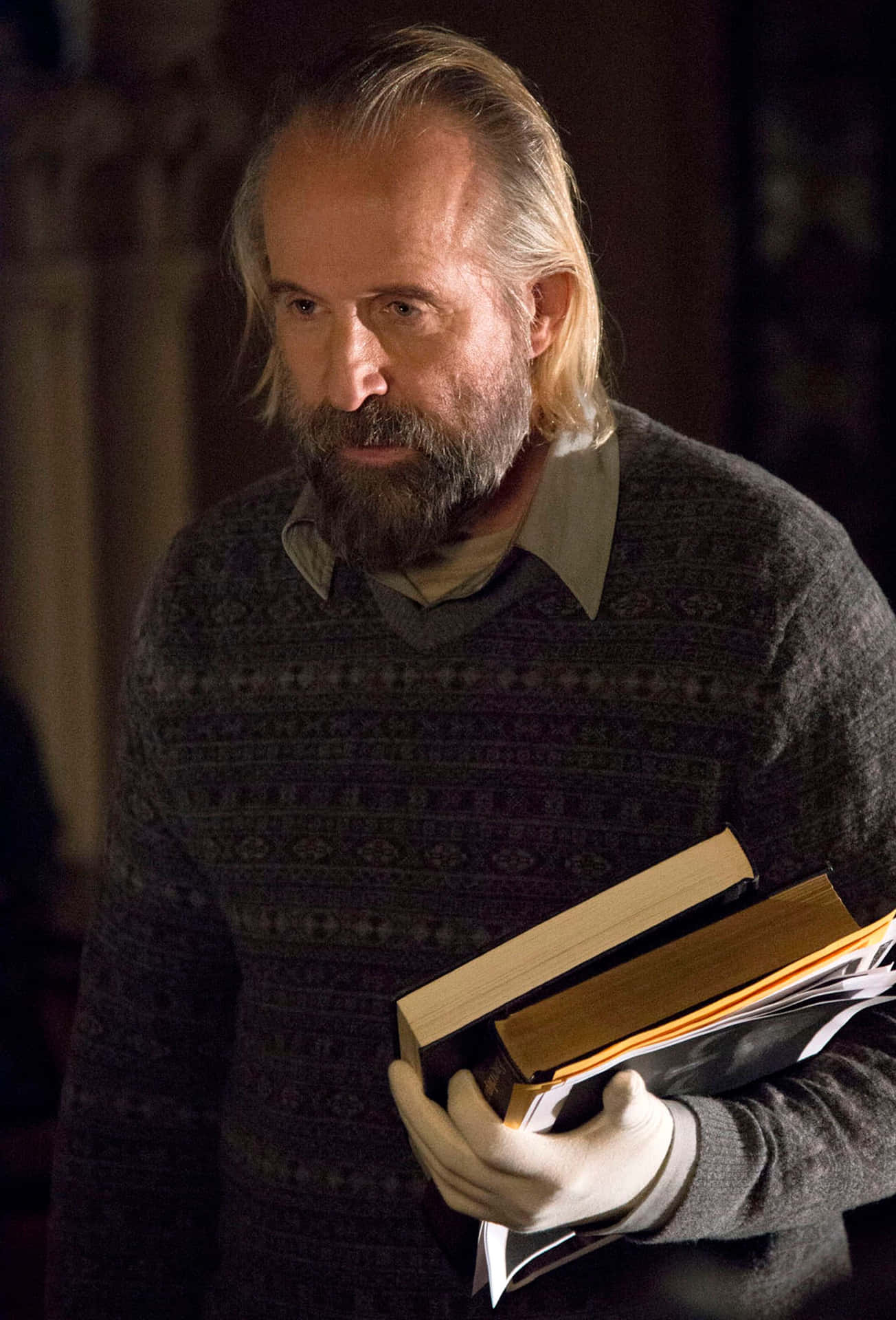 Actor Peter Stormare On The Set Of Fargo Tv Series Background
