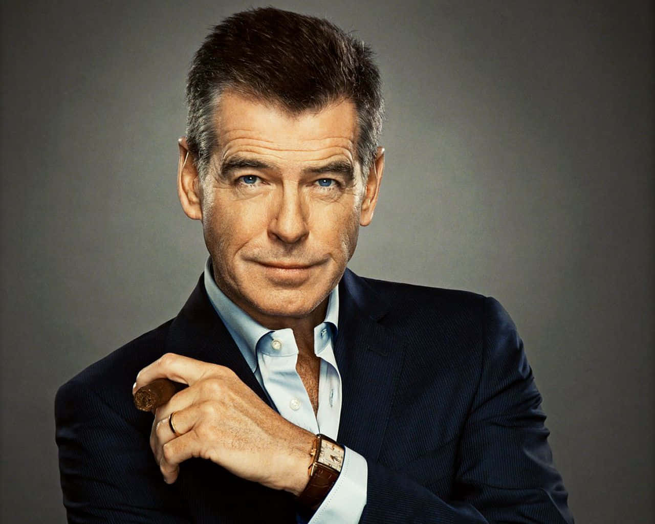 Actor Pierce Brosnan