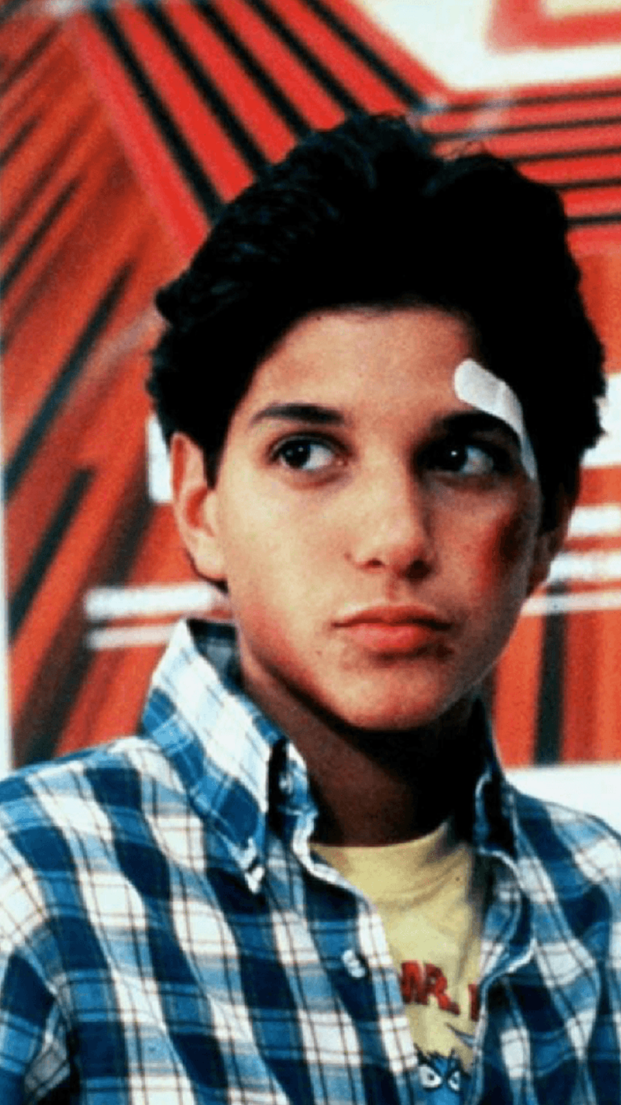 Actor Ralph Macchio Sporting A Classic 1980’s Look