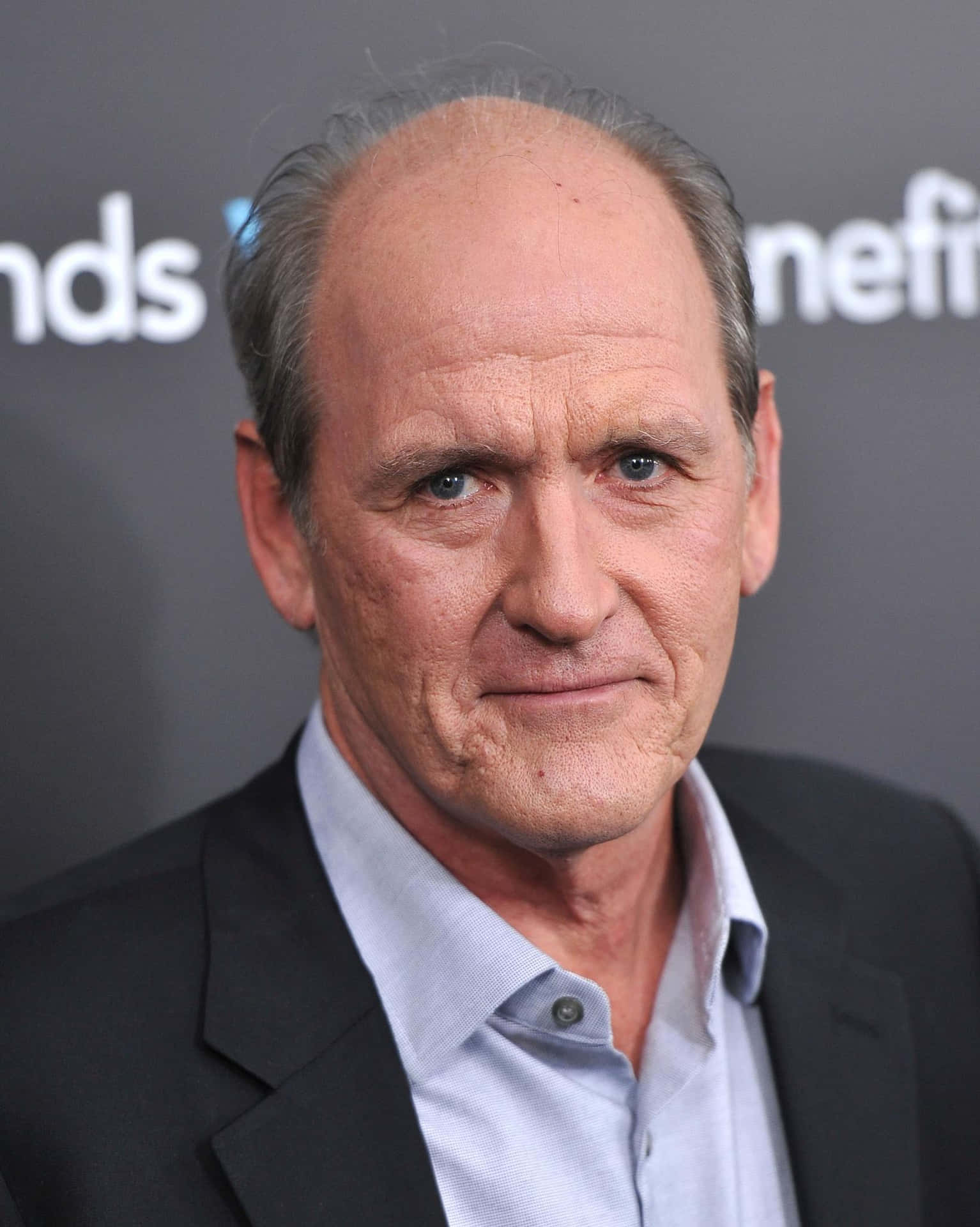 Actor Richard Jenkins On Set Background