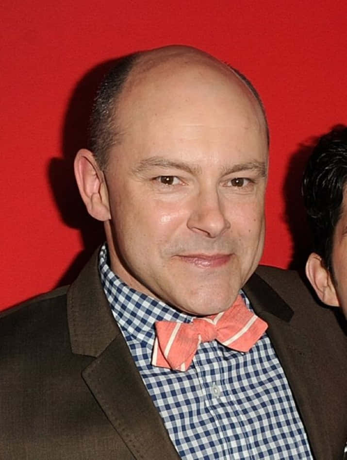 Actor Rob Corddry At The Premier Of His Latest Film Background