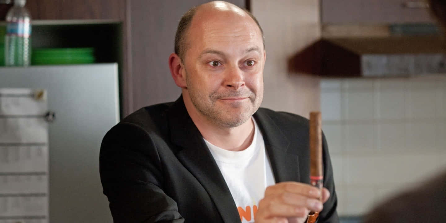 Actor Rob Corddry Breaking The Fourth Wall Background