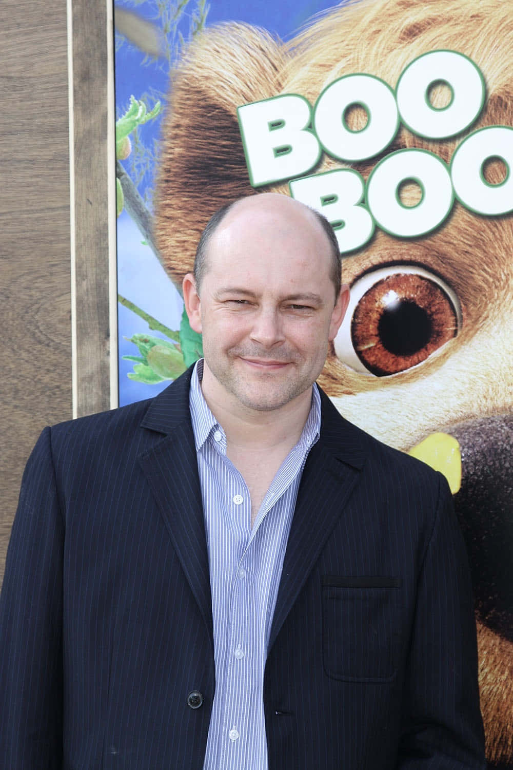Actor Rob Corddry Looks Stylish In A Formal Dress Shirt And Sunglasses Background