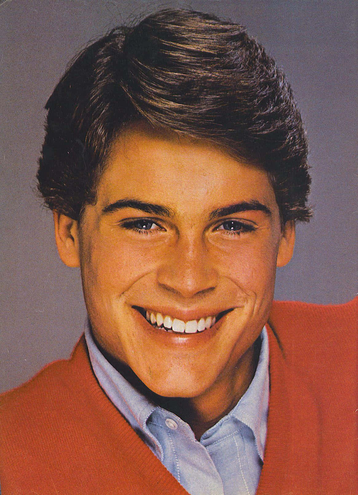 Actor Rob Lowe. Background