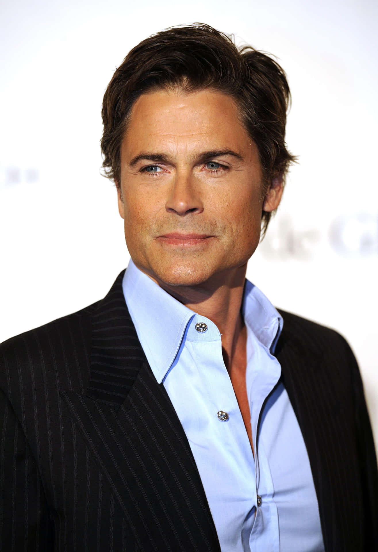 Actor Rob Lowe Smiling