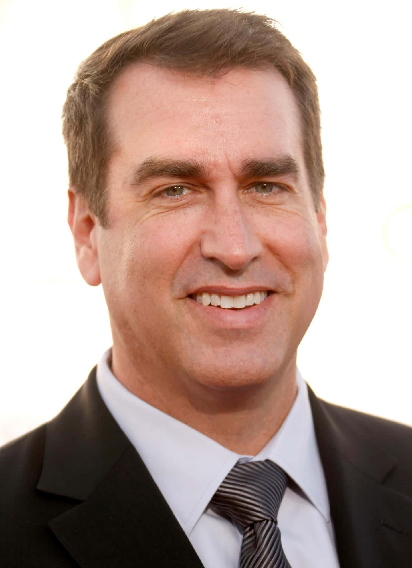 Actor Rob Riggle Attends Siriusxm Studios In New York City Background