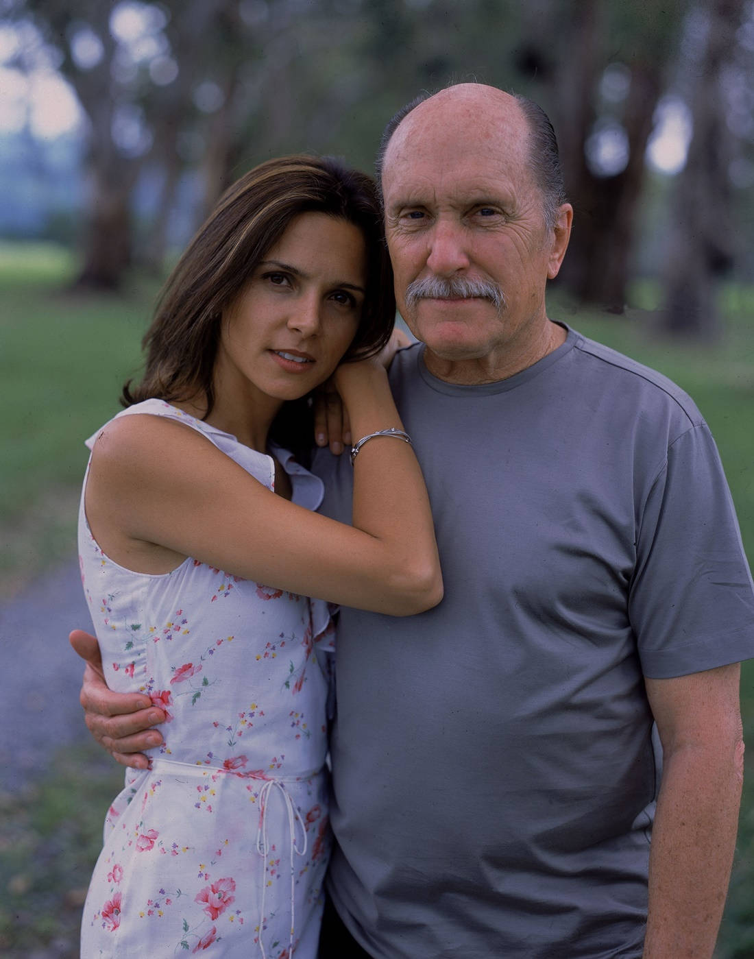 Actor Robert Duvall And Wife Luciana Pedraza Background