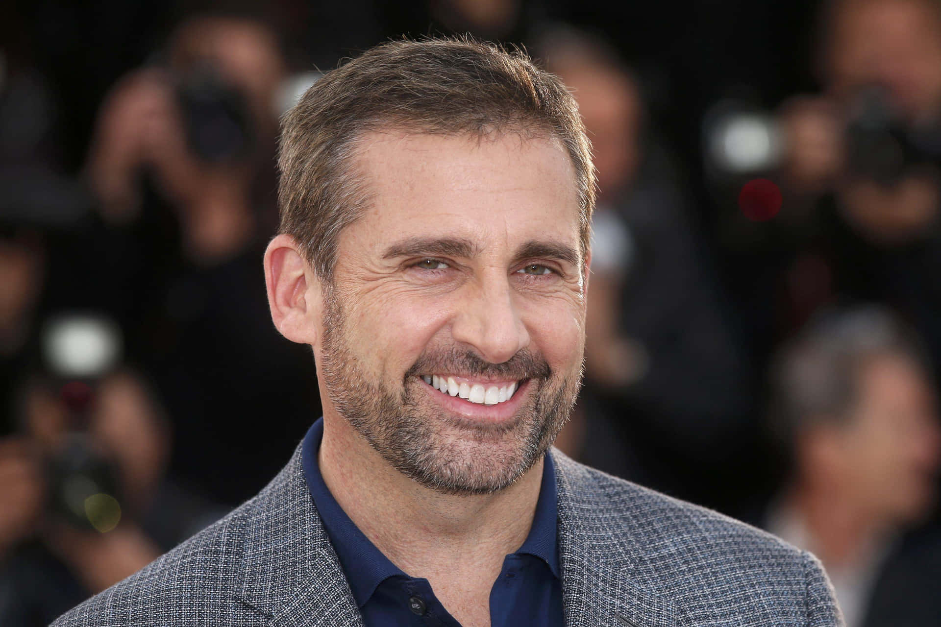 Actor Steve Carell At The 76th Annual Golden Globe Awards Background