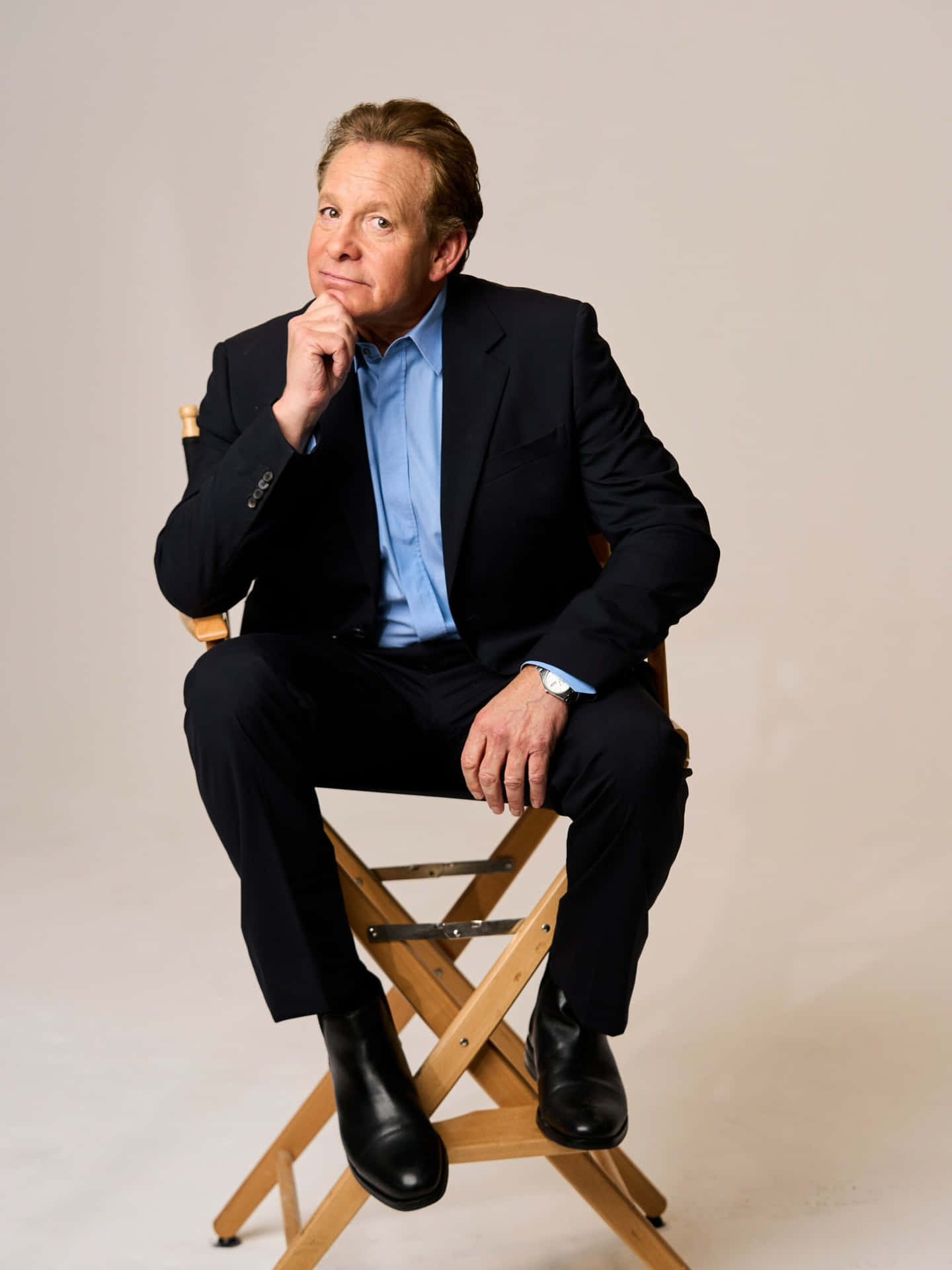 Actor Steve Guttenberg Reaching For The Stars Background