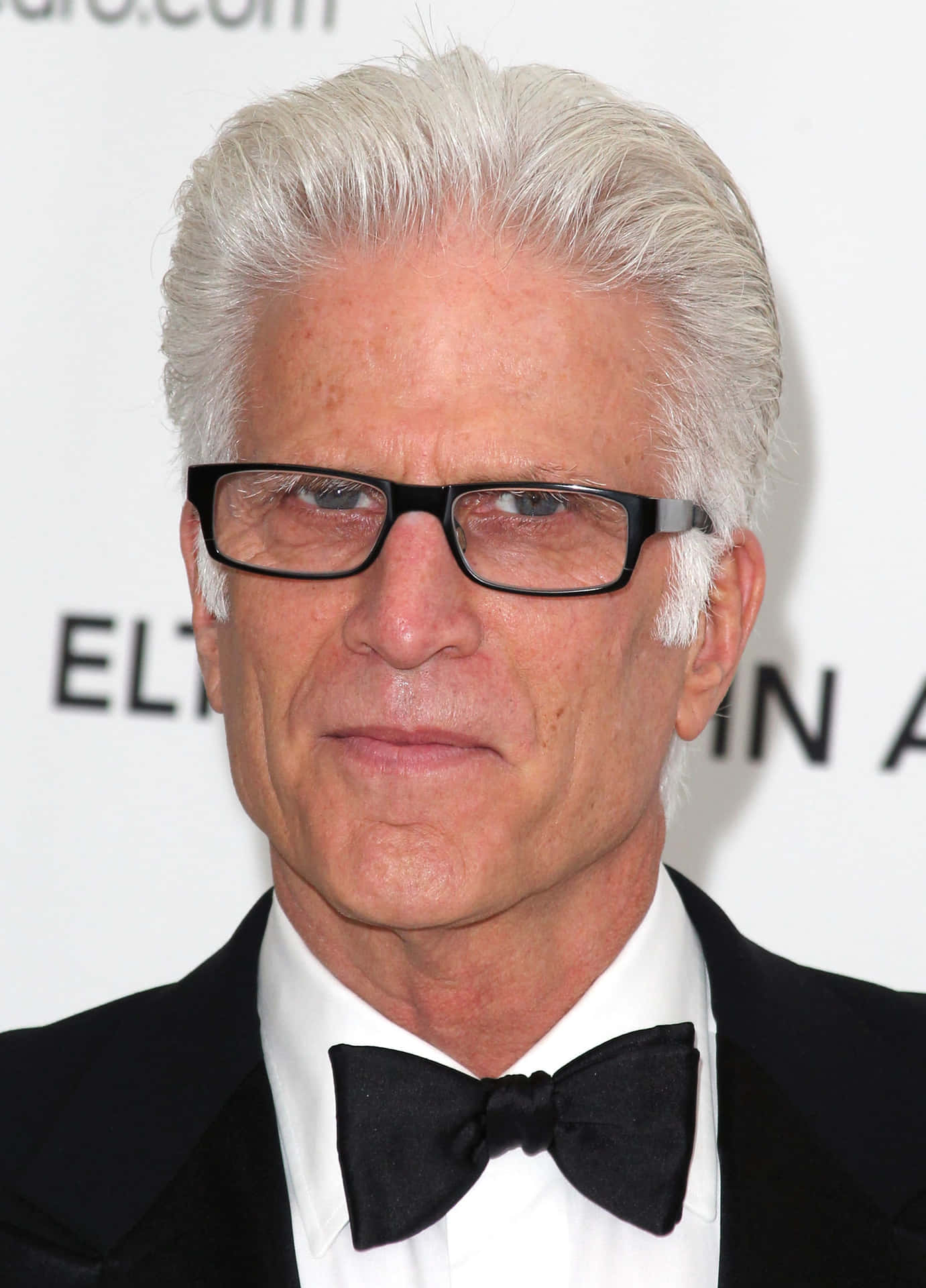 Actor Ted Danson On Set Background