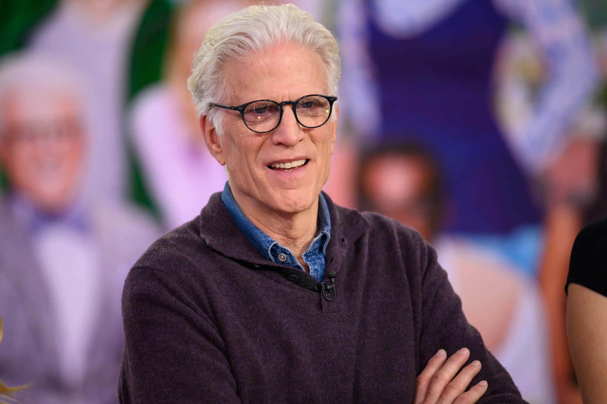 Actor Ted Danson. Background