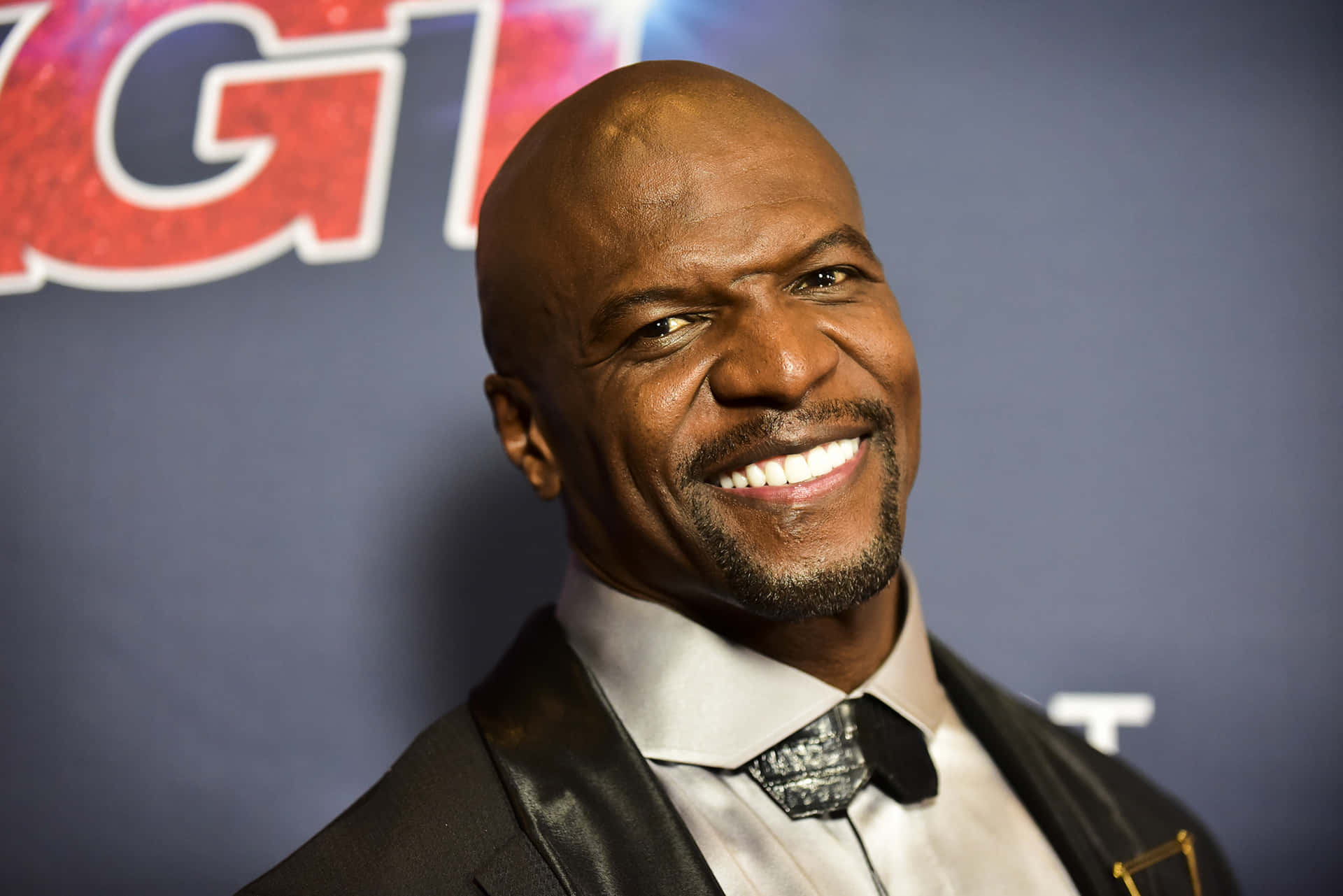Actor Terry Crews Exudes Confidence Background