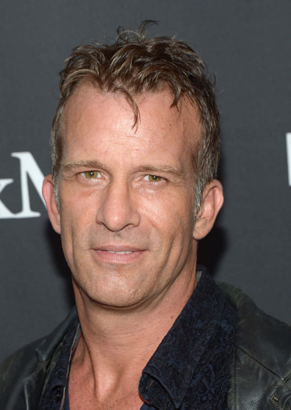 Actor Thomas Jane On The Red Carpet Background