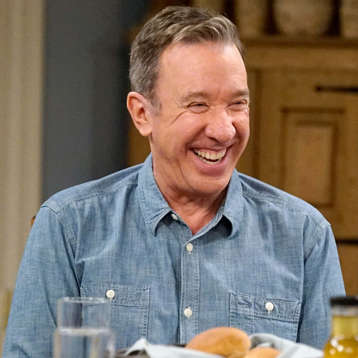 Actor Tim Allen In A Promotional Image Background