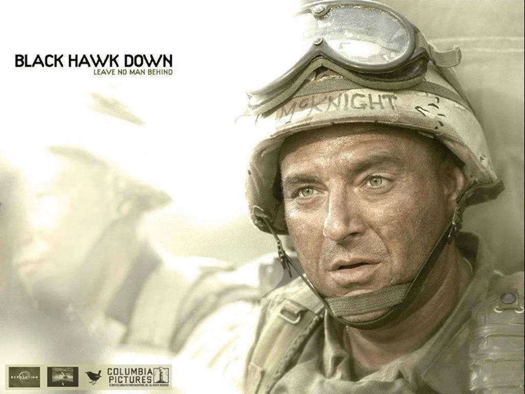 Actor Tom Sizemore In 2001 Black Hawk Down Film Background