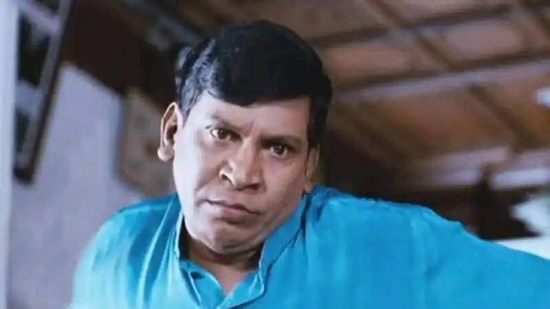 Actor Vadivelu In A Wooden House Background