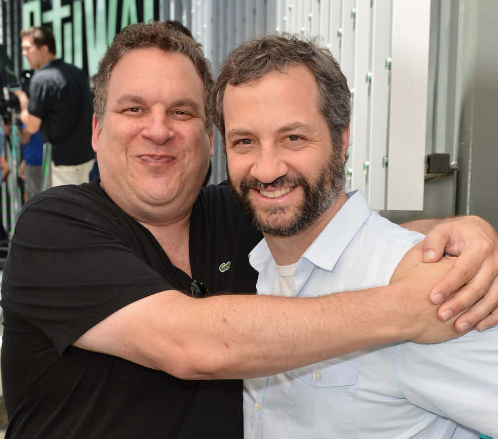 Actor, Writer And Comedian Jeff Garlin Strikes A Pose Background