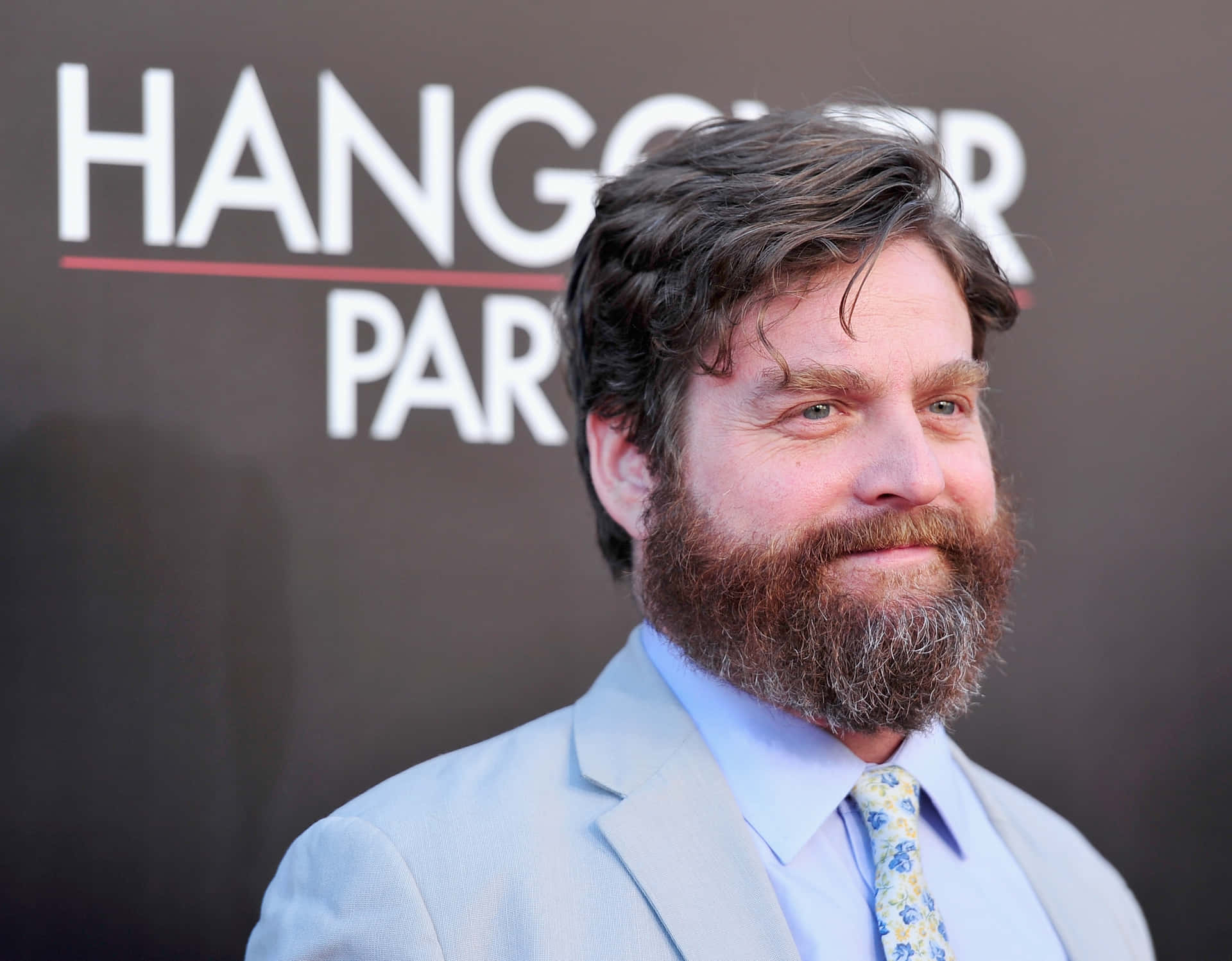 Actor Zach Galifianakis At The Premiere Of The Hangover Part Ii In 2011