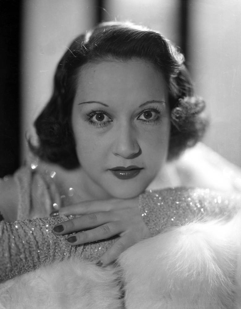 Actress Ethel Merman Vintage Portrait