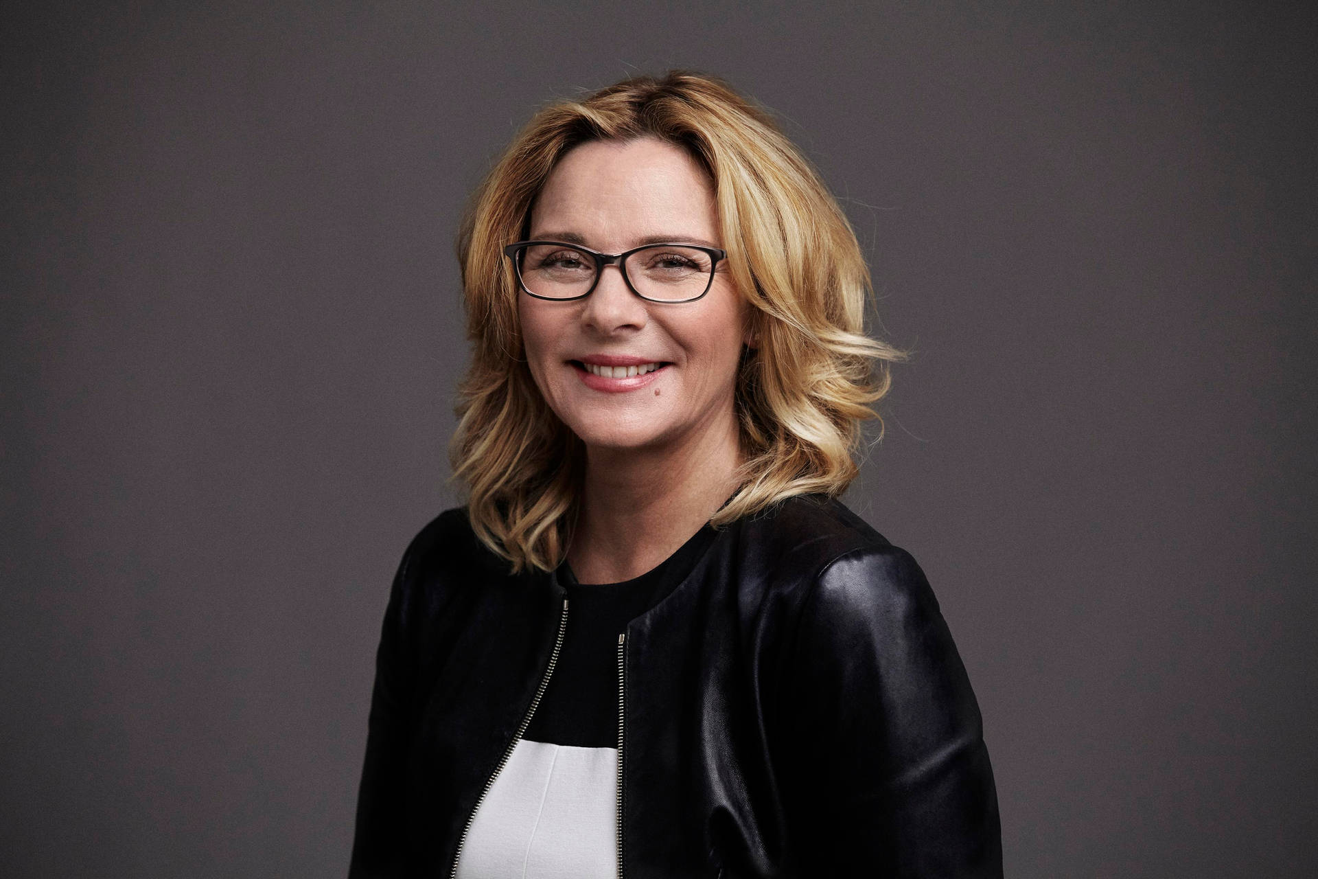 Actress Kim Cattrall Specsavers Apparel