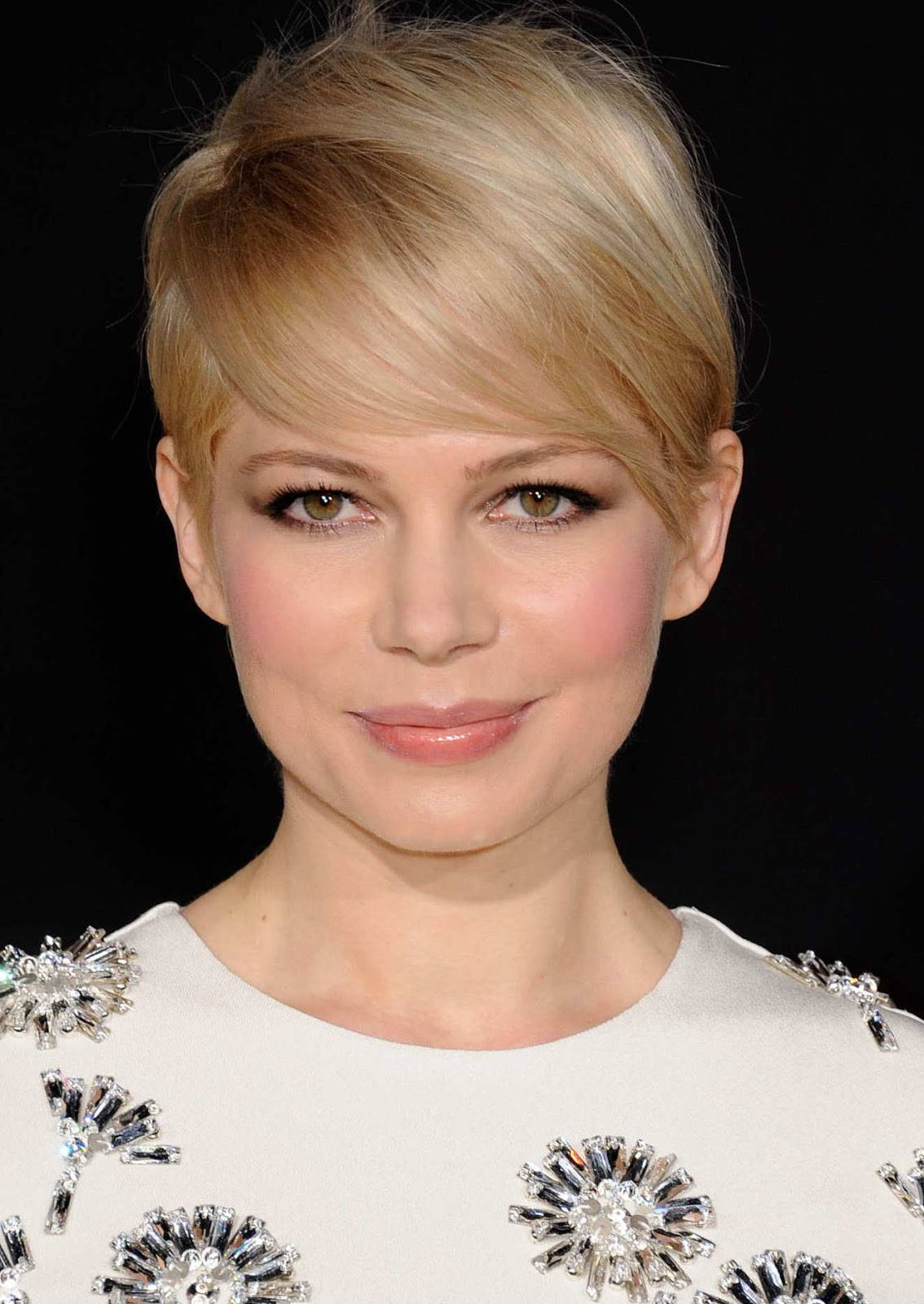 Actress Michelle Williams Pixie Hair