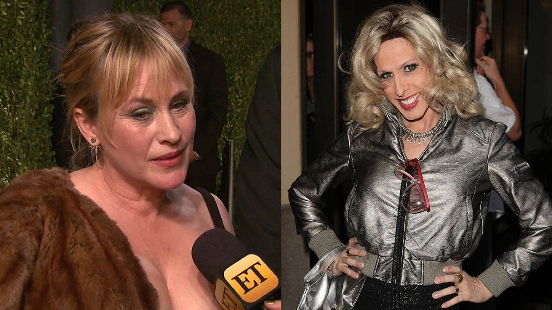 Actress Patricia Arquette Alexis Arquette Photo Collage