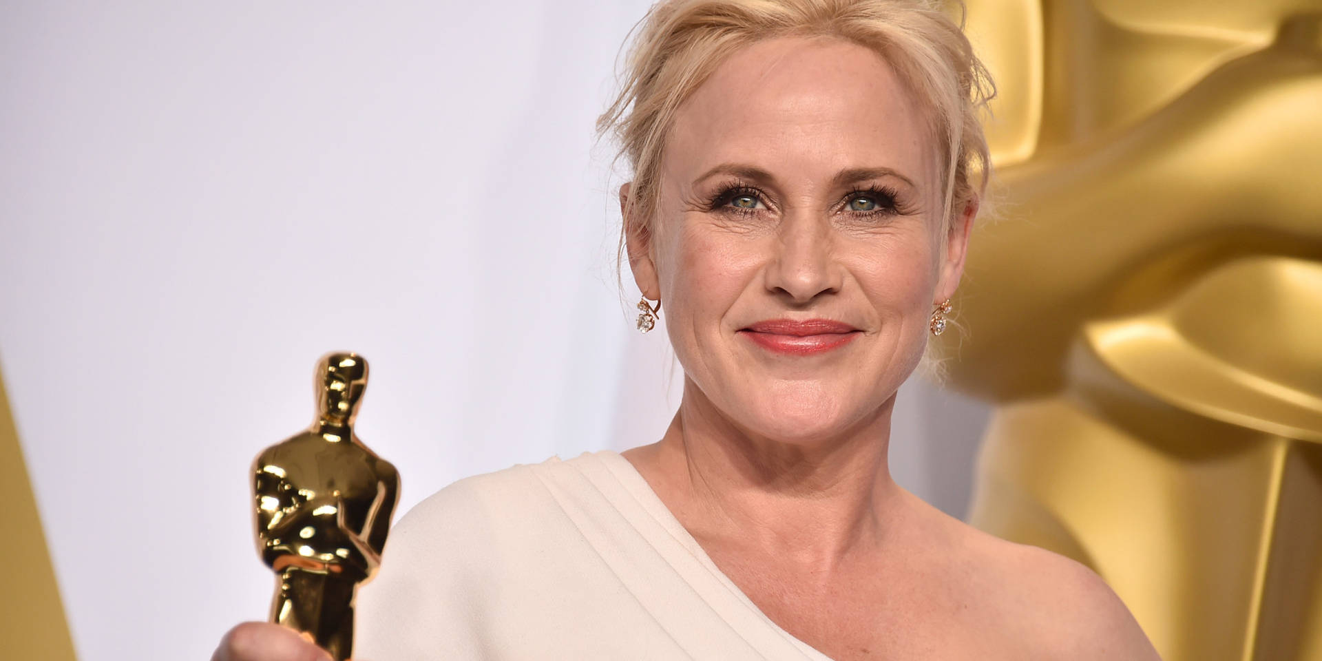 Actress Patricia Arquette Oscar Award Background