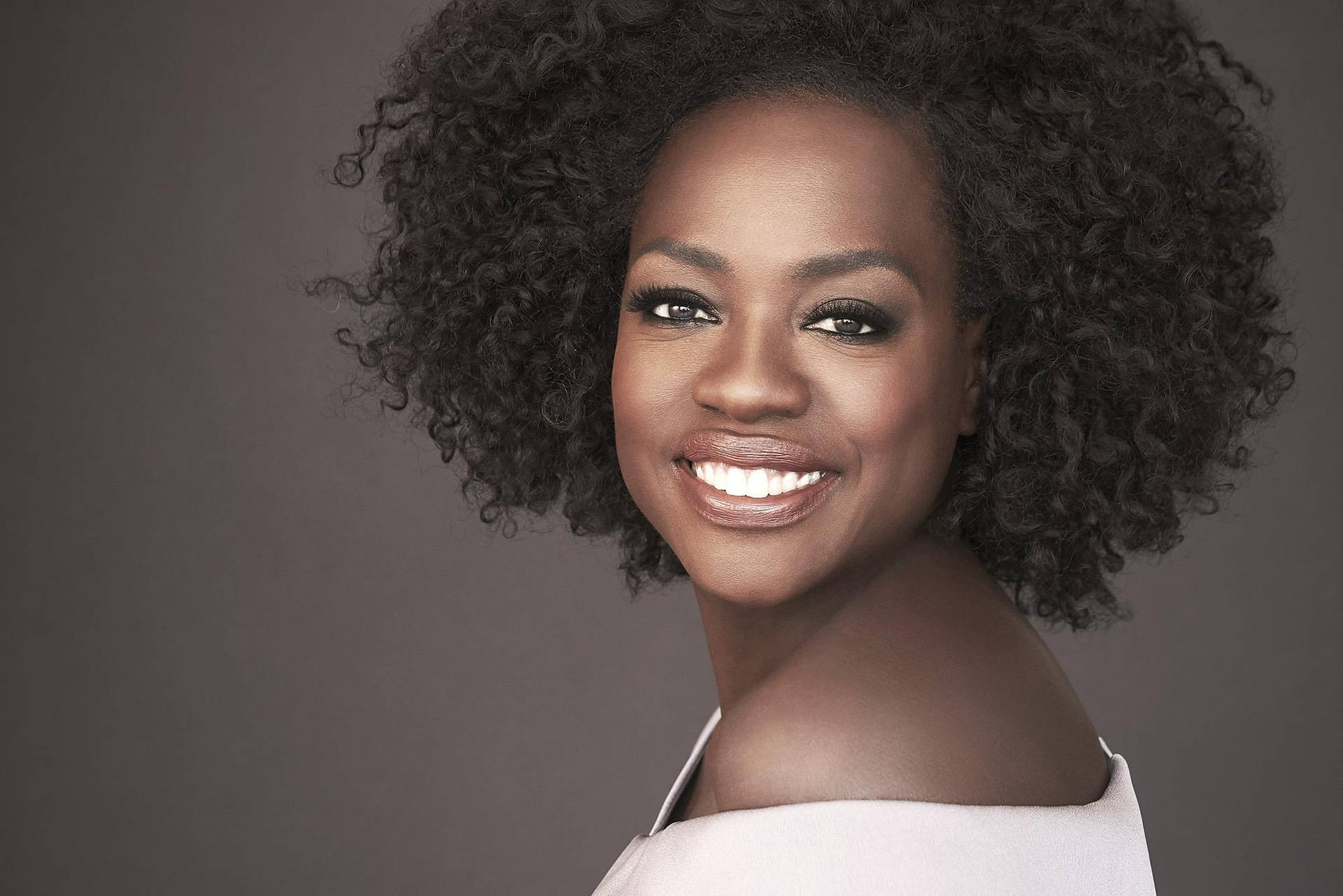 Actress Viola Davis Professional Photoshoot Background