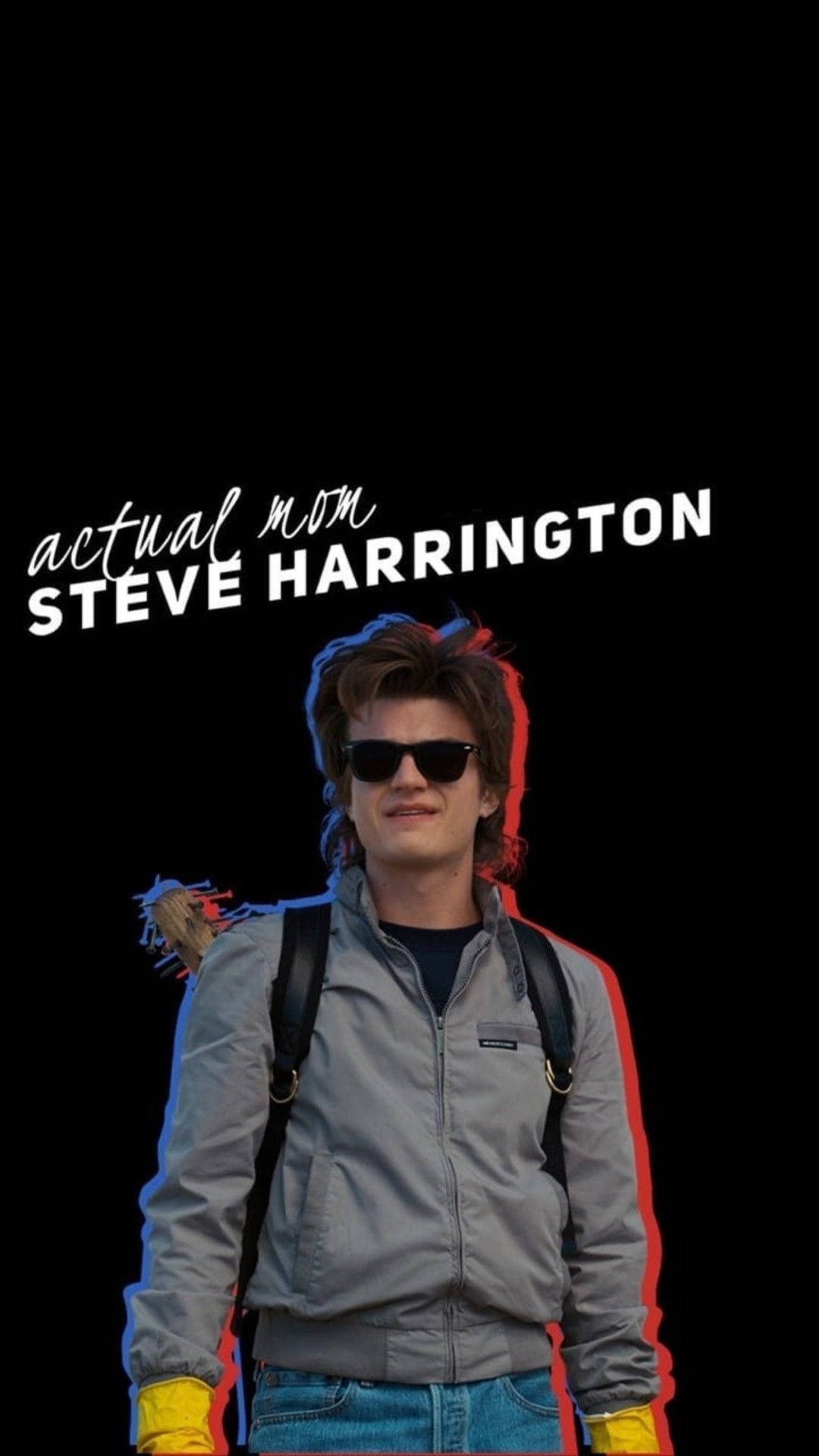 Actual Mom And Stranger Things Steve Harrington Background