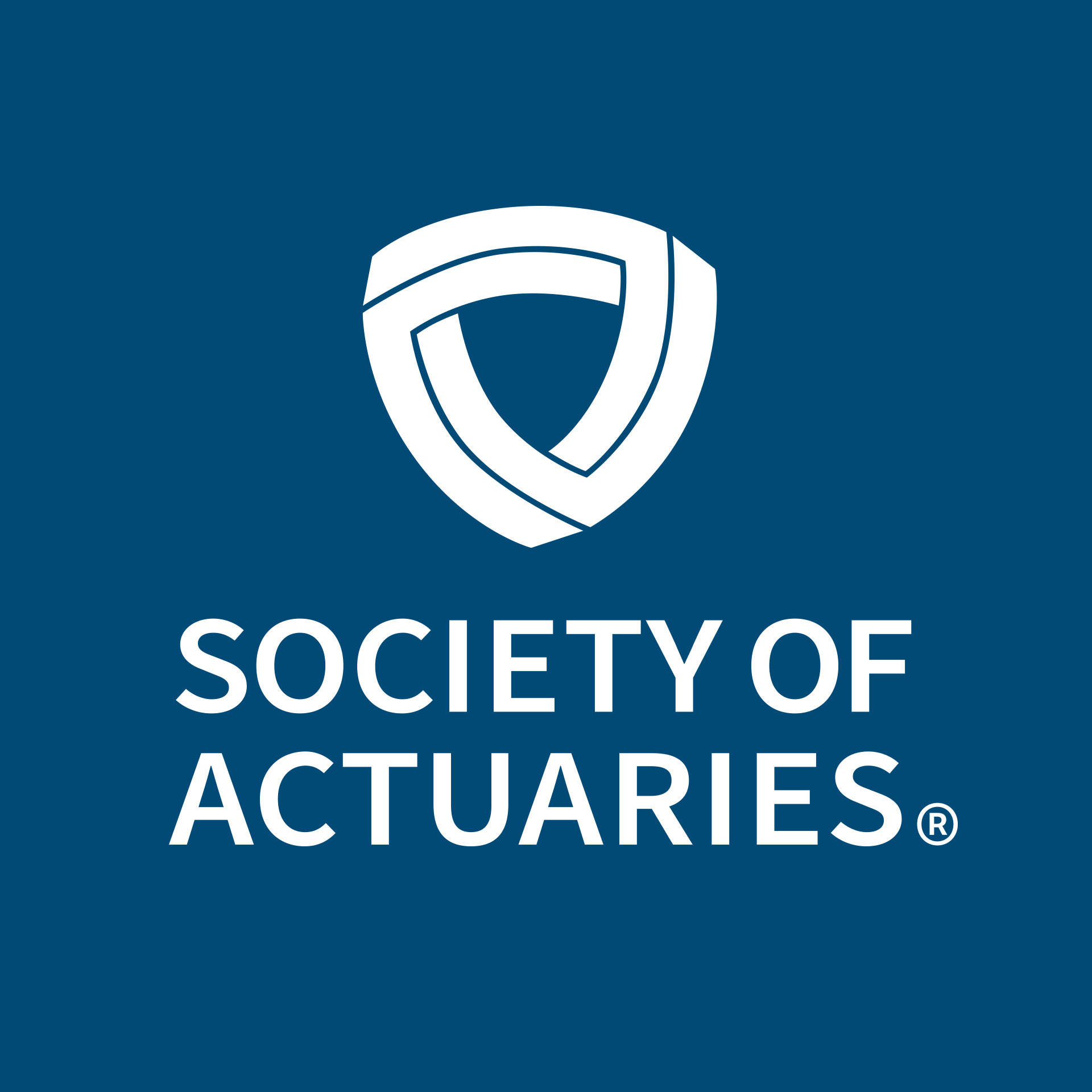 Actuary Society Professional Association Logo Background