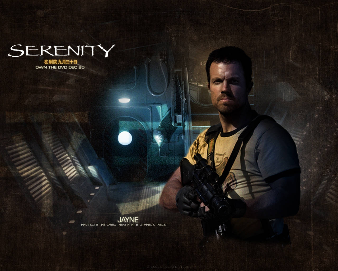 Adam Baldwin As Jayne Cobb In Serenity Background