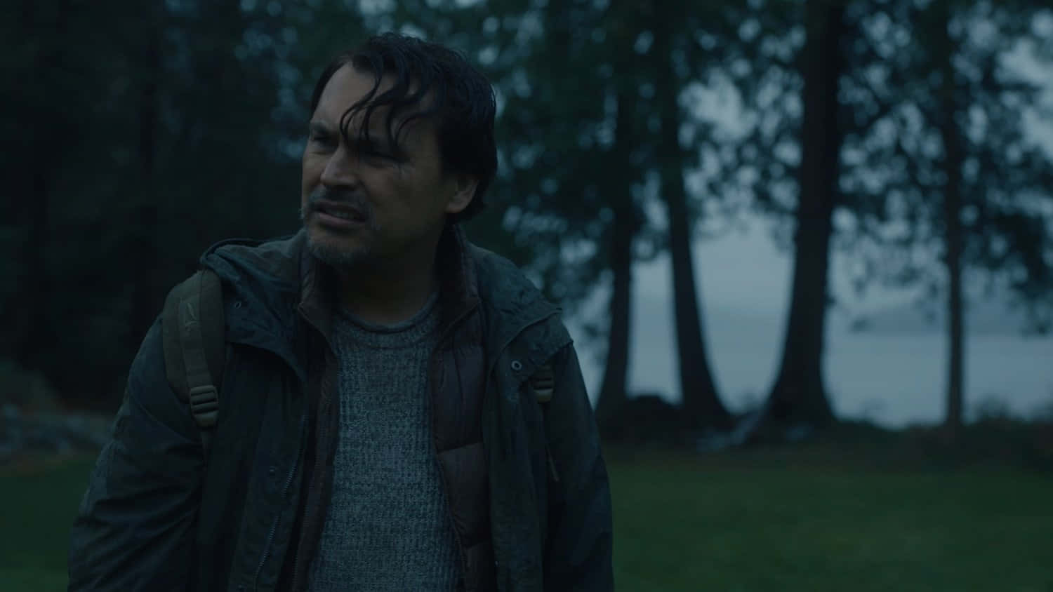 Adam Beach Outdoor Scene