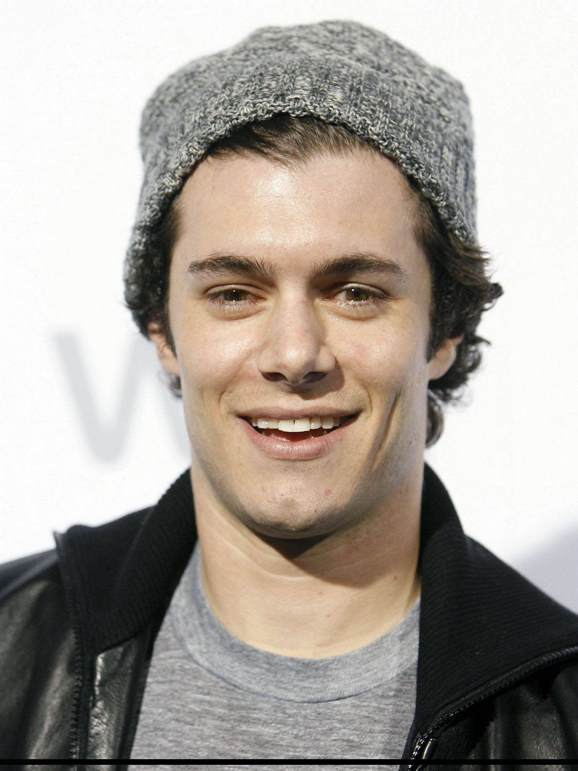 Adam Brody Grey Beanie Background