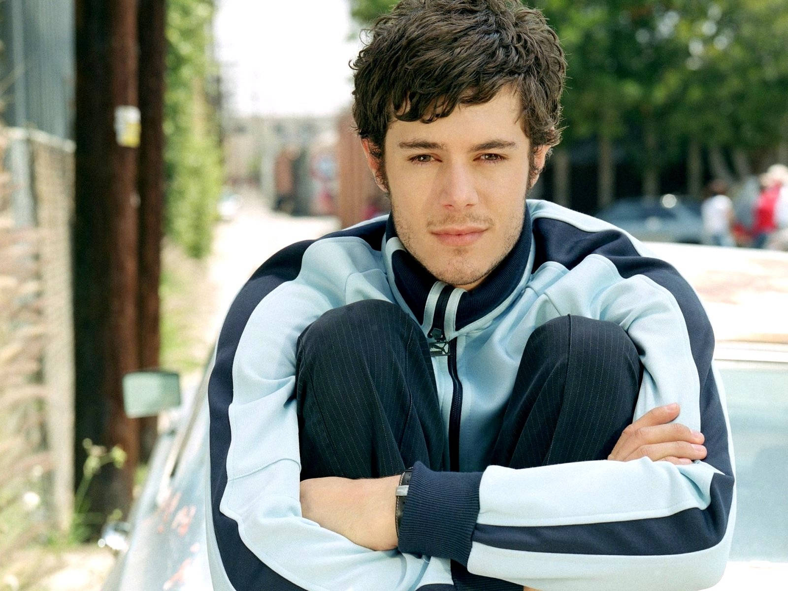 Adam Brody Tracksuit Background