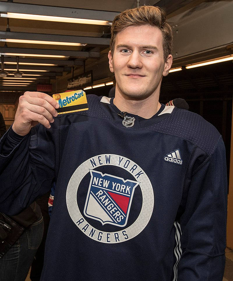 Adam Fox New York Rangers Metrocard