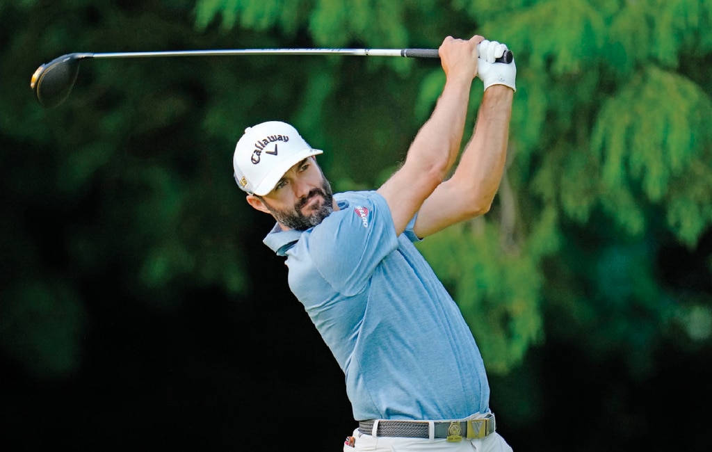 Adam Hadwin – Determination In Action Background