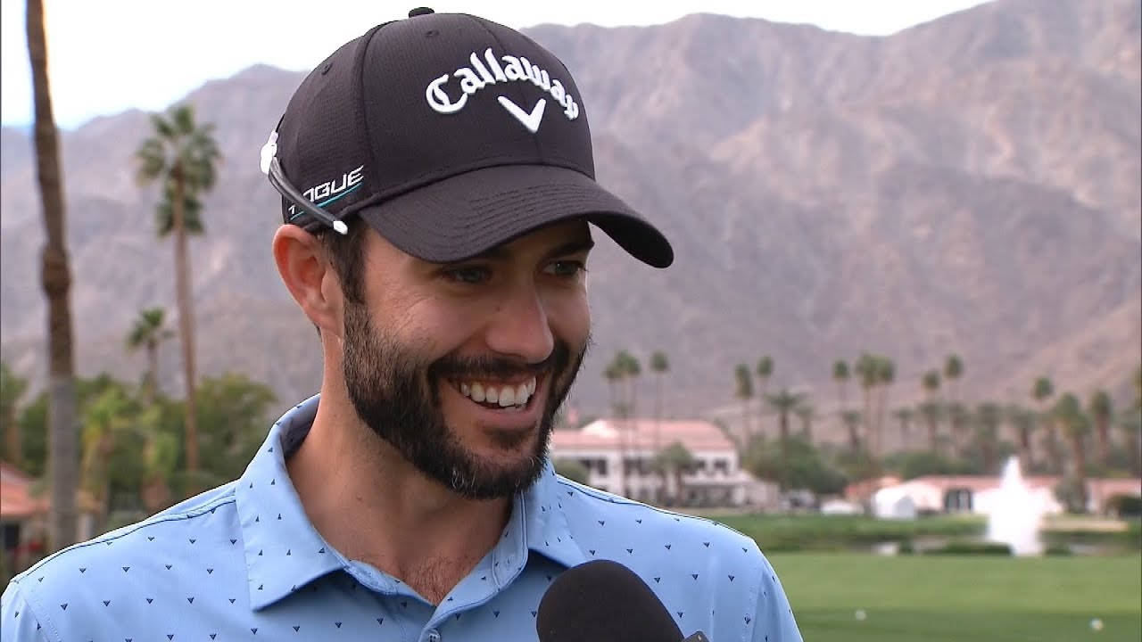 Adam Hadwin In Full Swing Background