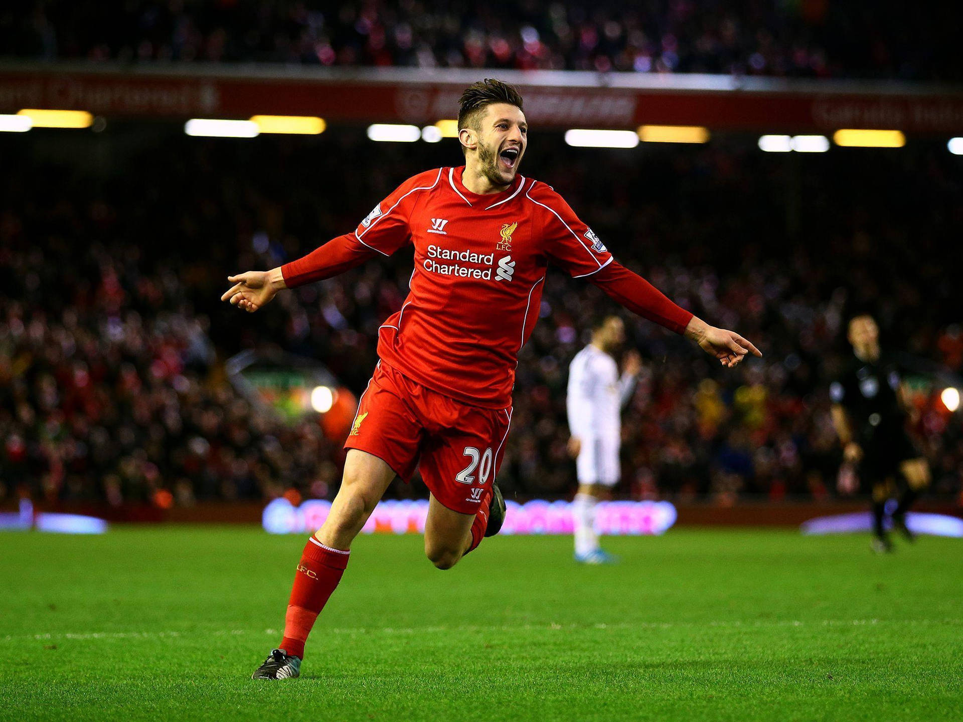 Adam Lallana Celebratory Run