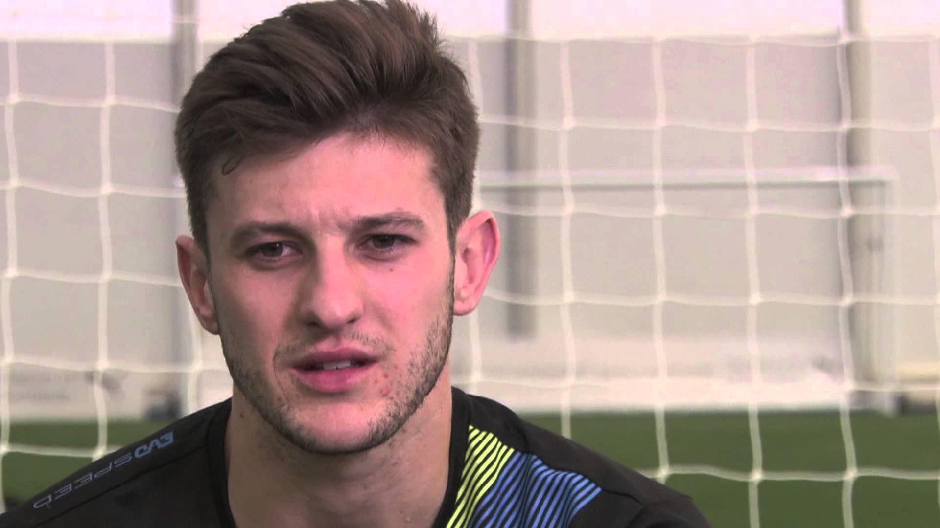 Adam Lallana Football Net Background