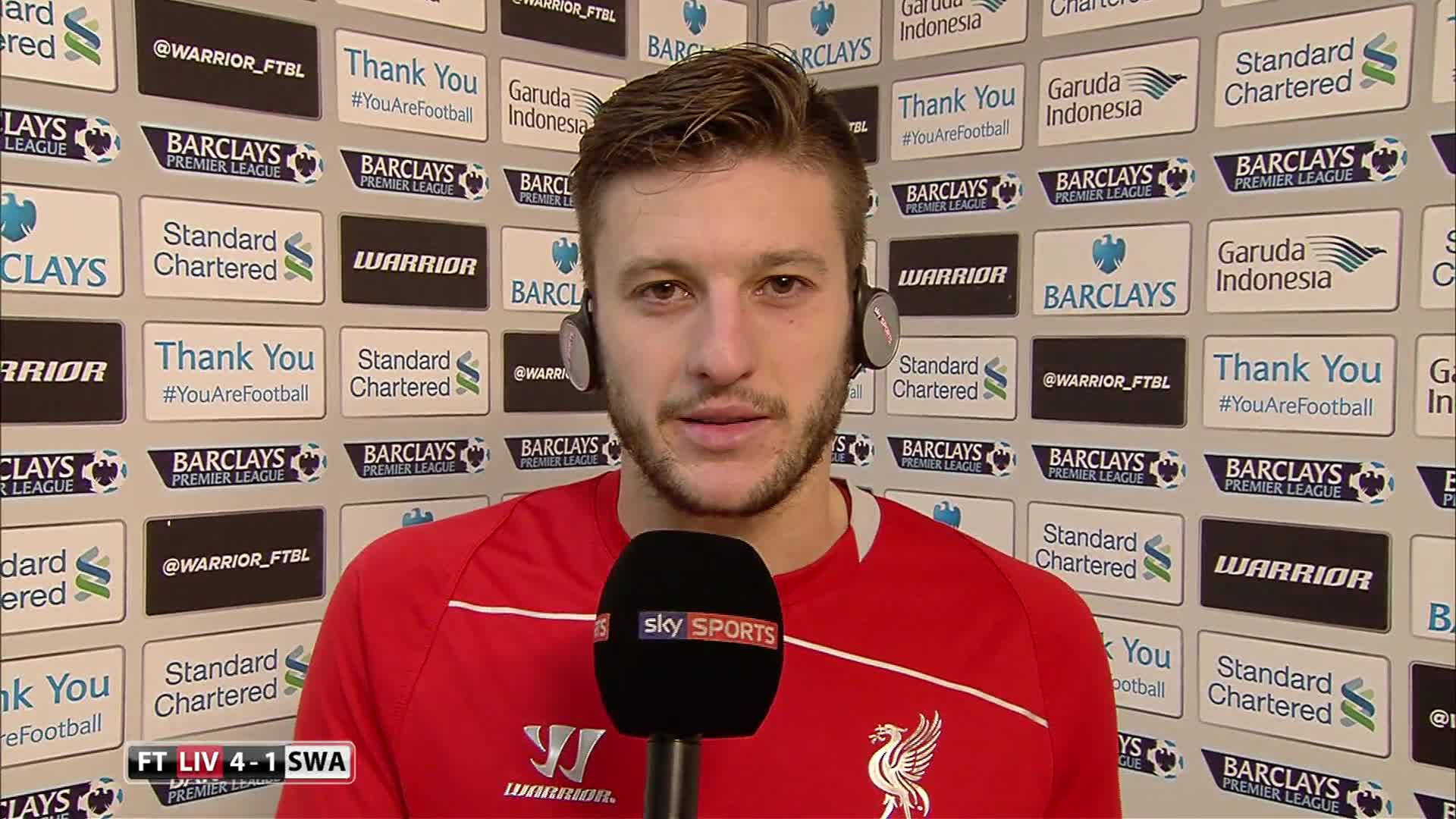 Adam Lallana Interview Background