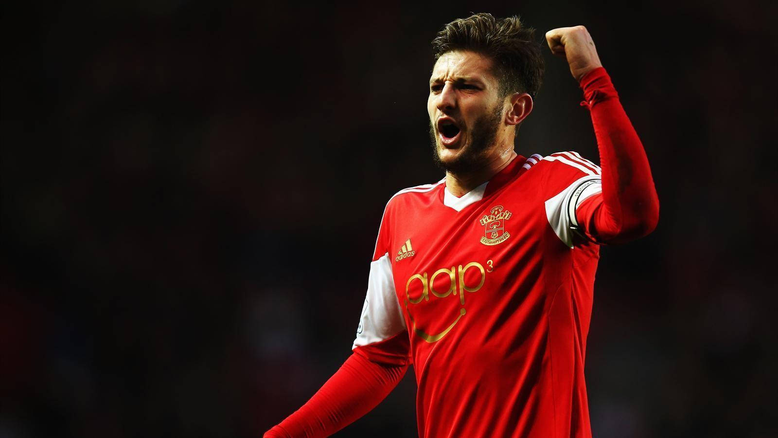 Adam Lallana Proud Fist Pump Background