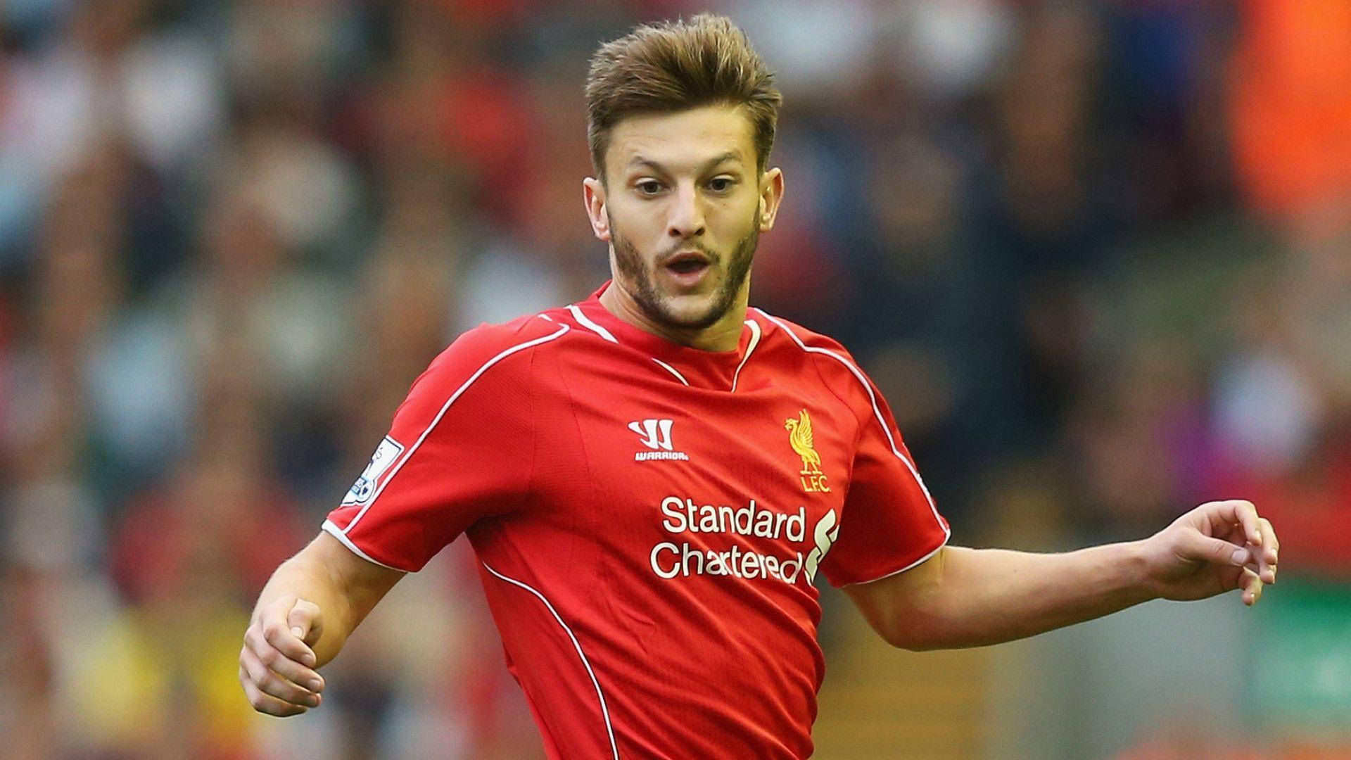 Adam Lallana Red Liverpool Kit Background