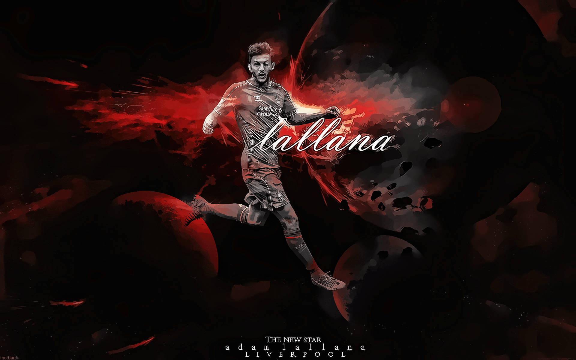 Adam Lallana The New Star Background