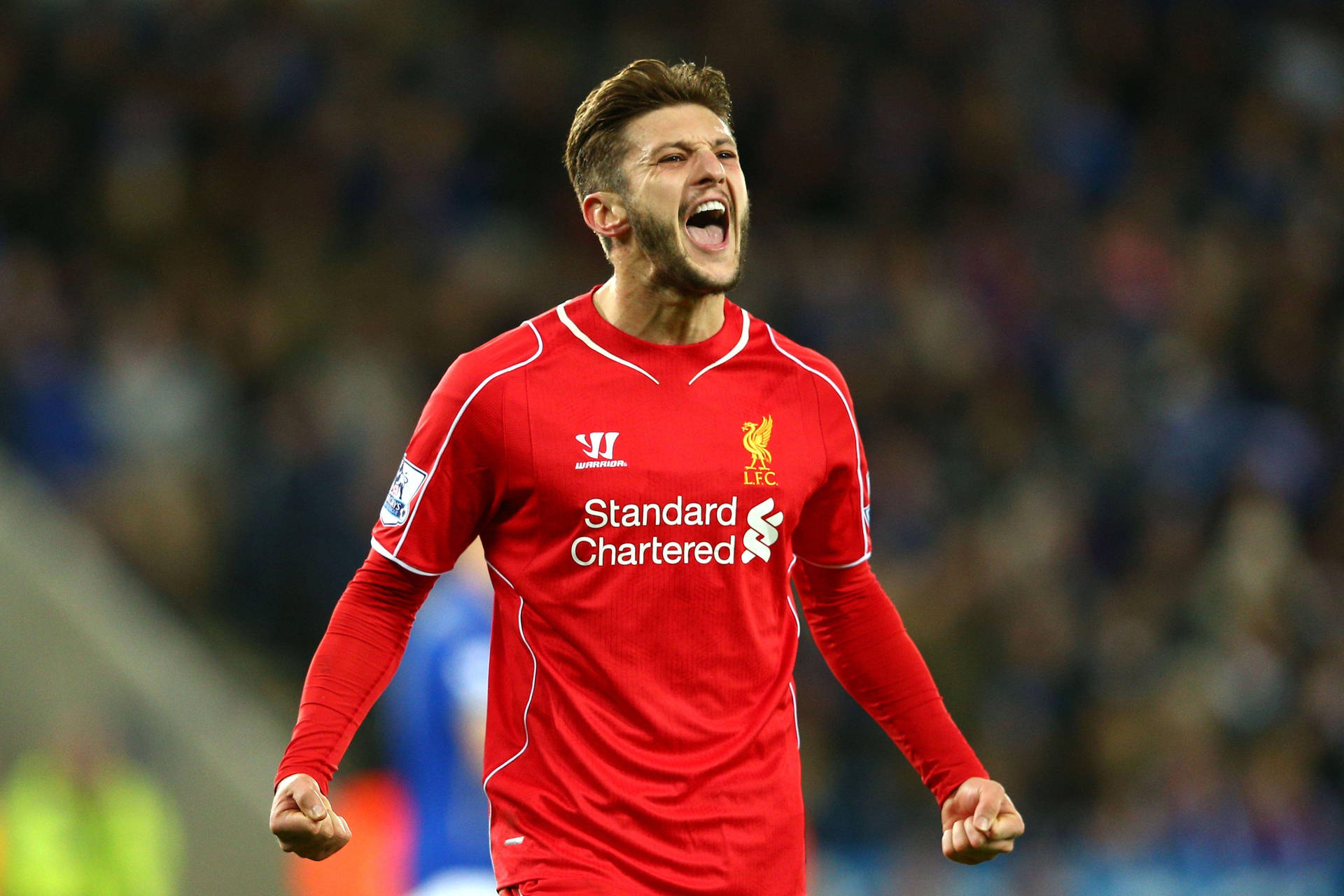 Adam Lallana Yelling Celebration