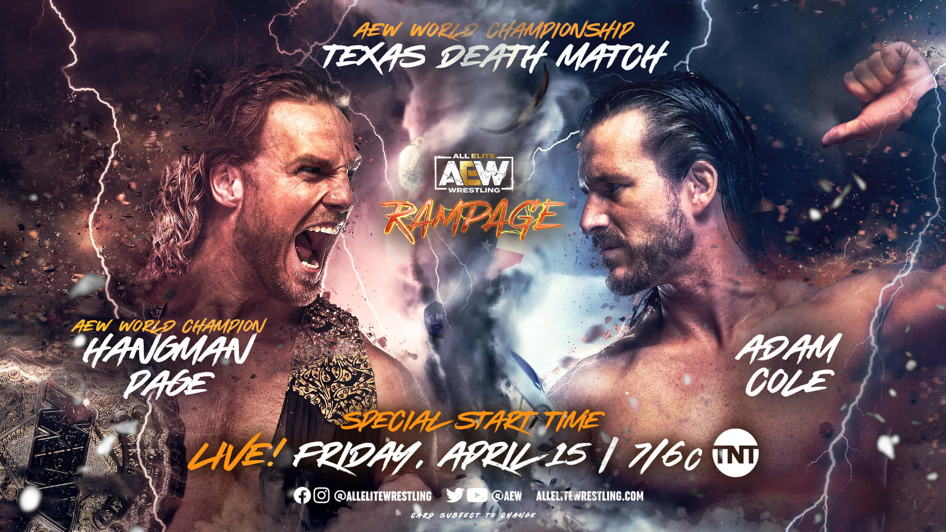 Adam Page And Adam Cole Aew Rampage