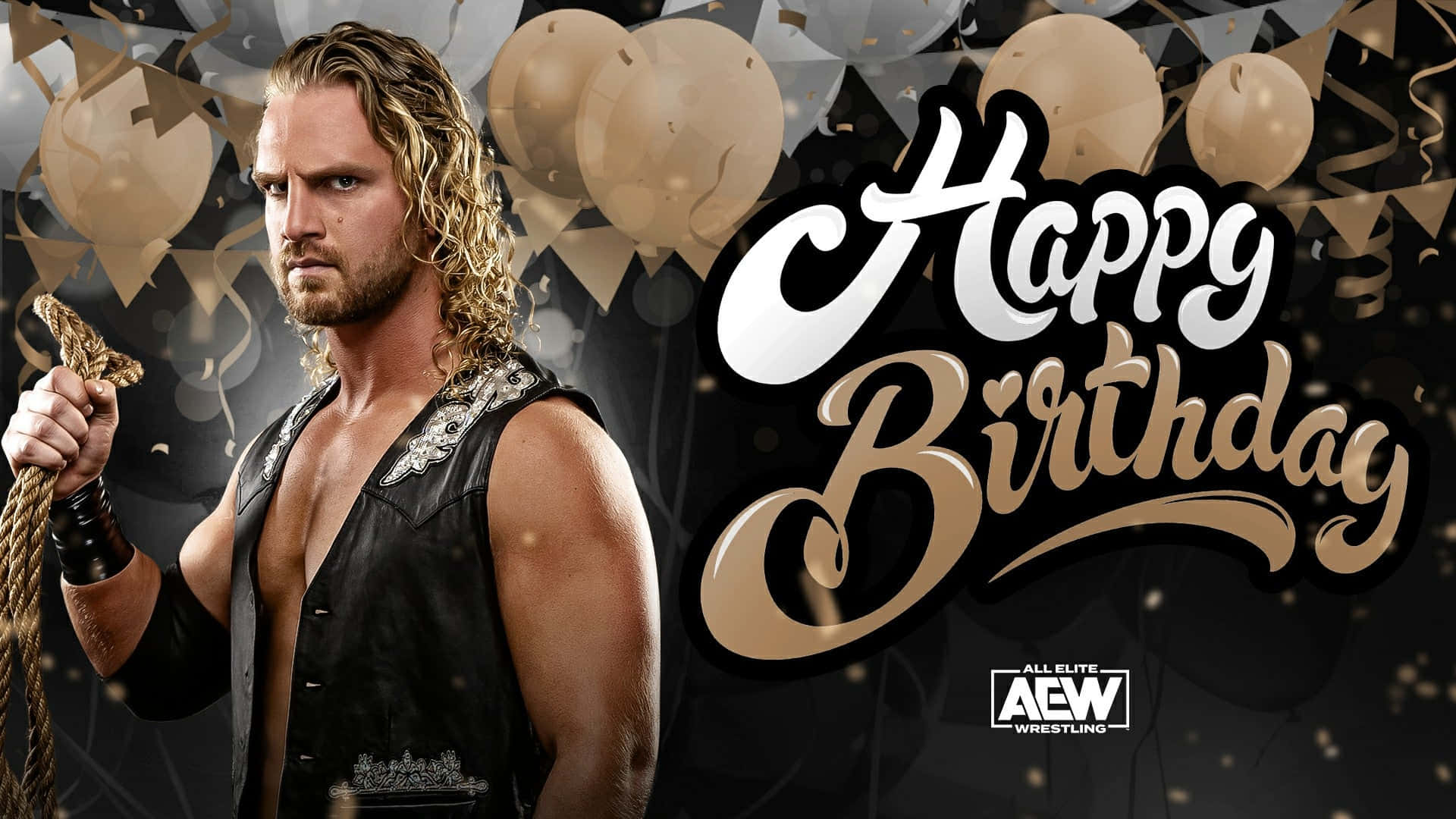 Adam Page Happy Birthday Poster