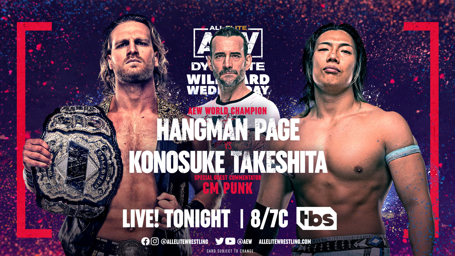Adam Page With Konosuke Takeshita Featuring Cm Punk