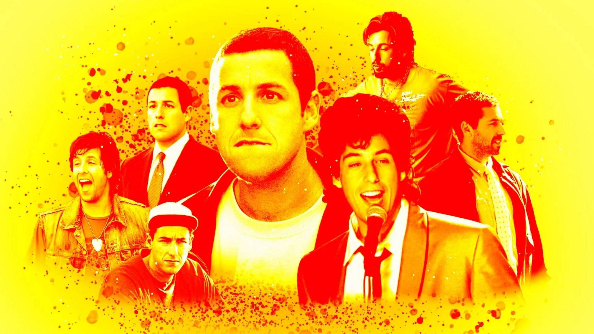 Adam Sandler Famous Characters Background