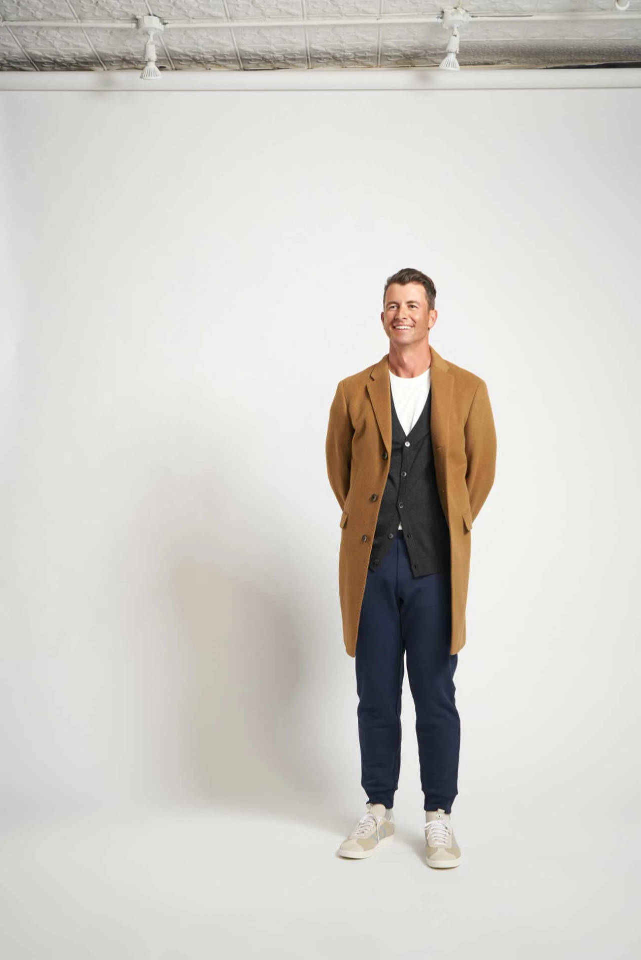 Adam Scott At Studio Shoot Background