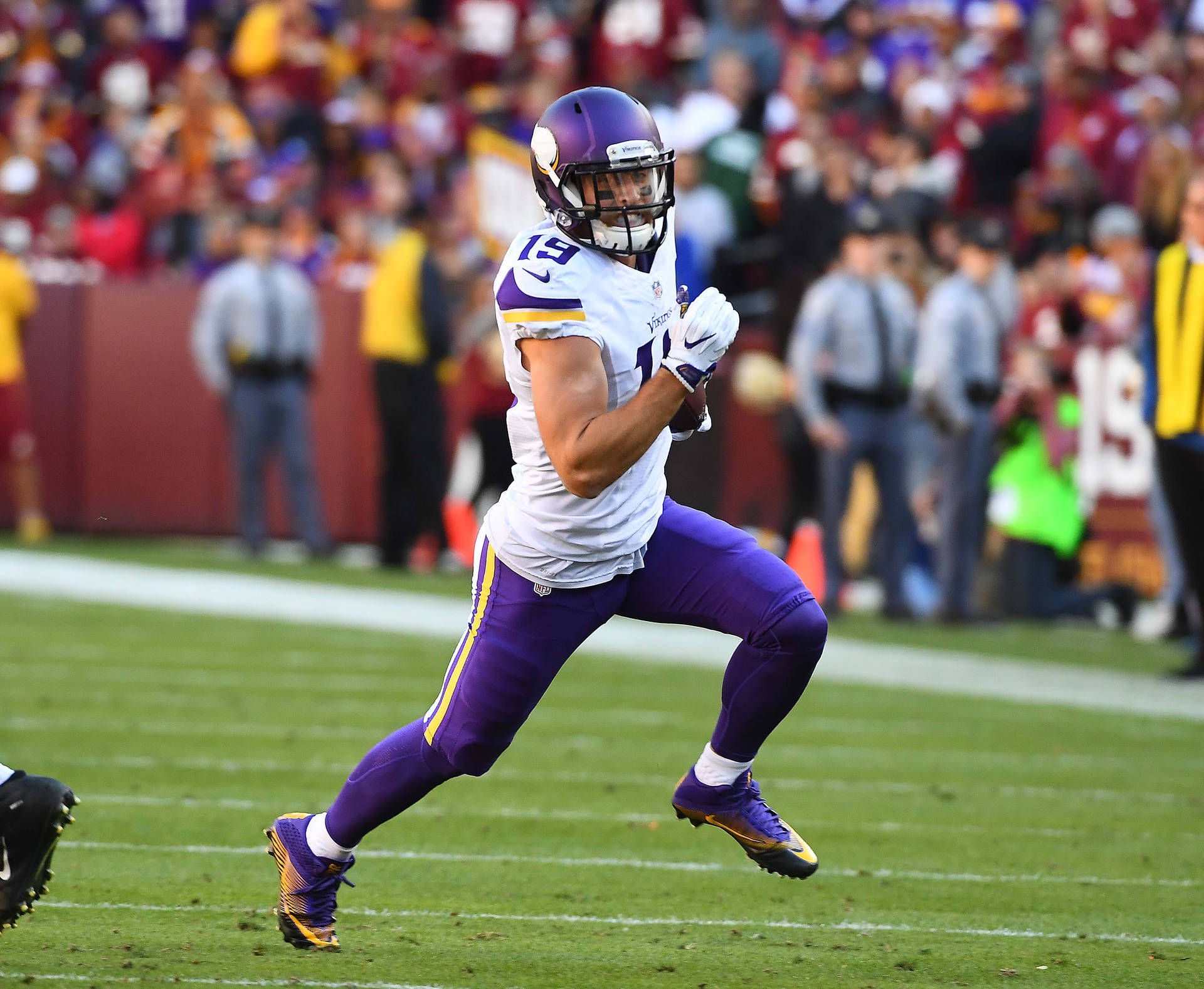 Adam Thielen Team Minnesota Vikings Background